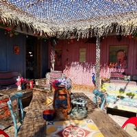 Photo de france - La plage de la Roquille et le Mango's Beach Bar